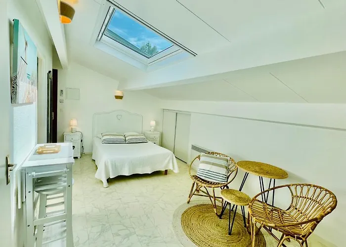 Apartman Mansarde Climatise Les Roseaux Bord De Biscarrosse